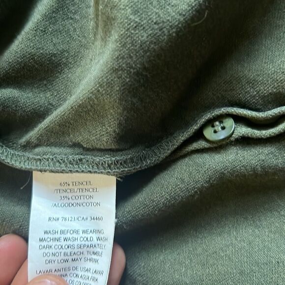 Eileen Fisher Olive Wide Leg Pants & Jumpsuit Set - Picture 4 of 12